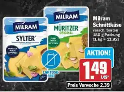 AEZ Milram Schnittkäse Angebot