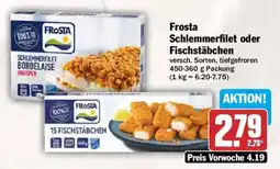 AEZ Frosta Schlemmerfilet oder Fischstäbchen Angebot