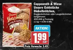 AEZ Coppenrath & Wiese Unsere Goldstücke Dinkelbrötchen Angebot