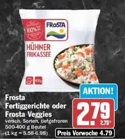AEZ Frosta Fertiggerichte oder Frosta Veggies Angebot