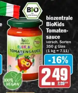 AEZ biozentrale BioKids Tomatensauce Angebot