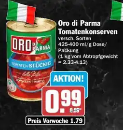 AEZ Oro di Parma Tomatenkonserven Angebot