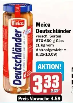 AEZ Meica Deutschländer Angebot