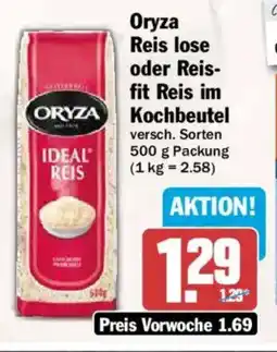 AEZ Oryza Reis lose oder Reis- fit Reis im Kochbeutel Angebot
