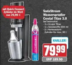 AEZ SodaStream Wassersprudler Crystal Titan 3.0 Angebot