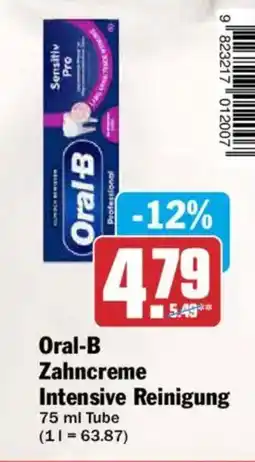AEZ Oral-B Zahncreme Intensive Reinigung Angebot