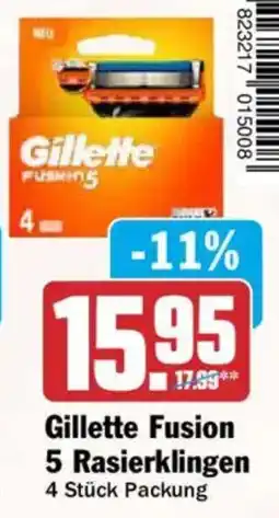 AEZ Gillette Fusion 5 Rasierklingen Angebot