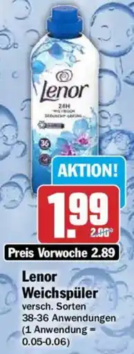 AEZ Lenor Weichspüler Angebot