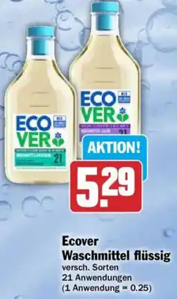 AEZ Ecover Waschmittel flüssig Angebot
