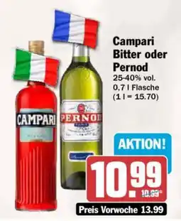 AEZ Campari Bitter oder Pernod Angebot