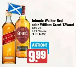 AEZ Johnnie Walker Red oder William Grant T.Wood Angebot