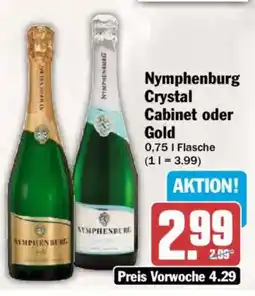 AEZ Nymphenburg Crystal Cabinet oder Gold Angebot