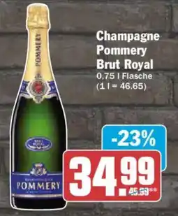 AEZ Champagne Pommery Brut Royal Angebot