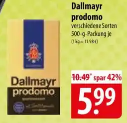 Famila Nord Ost Dallmayr prodomo Angebot