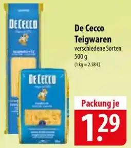 Famila Nord Ost De Cecco Teigwaren Angebot
