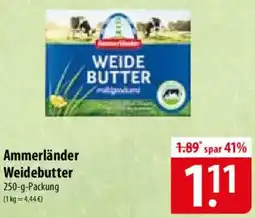 Famila Nord Ost Ammerländer Weidebutter Angebot
