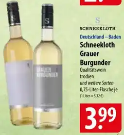 Famila Nord Ost Schneekloth Grauer Burgunder Angebot