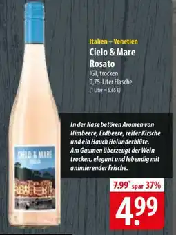 Famila Nord Ost Italien-Venetien Cielo & Mare Rosato Angebot