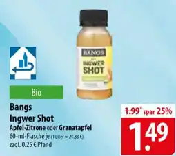 Famila Nord Ost Bangs Ingwer Shot Angebot