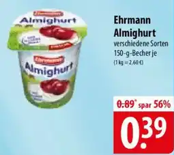 Famila Nord Ost Ehrmann Almighurt Angebot