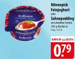 Famila Nord Ost Mövenpick Feinjoghurt oder Sahnepudding Angebot