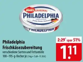 Famila Nord Ost Philadelphia Frischkäsezubereitung Angebot