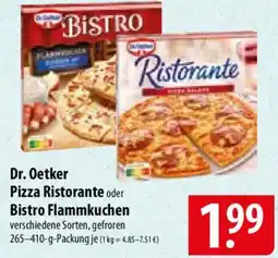 Famila Nord Ost Dr. Oetker Pizza Ristorante oder Bistro Flammkuchen Angebot