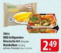 Famila Nord Ost Jütro BBQ Grillgemüse Klassische Art oder Maiskolben Angebot