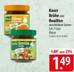 Famila Nord Ost Knorr Brühe oder Bouillon Angebot