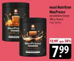Famila Nord Ost maxi Nutrition MaxPresso Angebot