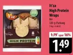 Famila Nord Ost It'za High Protein Wraps Angebot