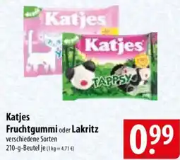 Famila Nord Ost Katjes Fruchtgummi oder Lakritz Angebot