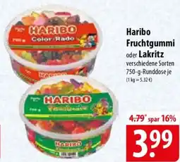 Famila Nord Ost Haribo Fruchtgummi oder Lakritz Angebot