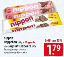 Famila Nord Ost nippon Häppchen oder Joghurt-Erdbeere Angebot