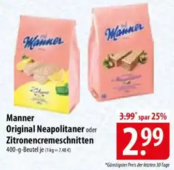Famila Nord Ost Manner Original Neapolitaner oder Zitronencremeschnitten Angebot