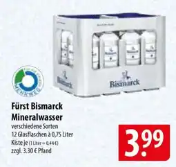 Famila Nord Ost Fürst Bismarck Mineralwasser Angebot