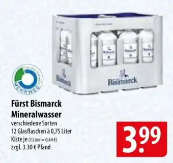 Famila Nord Ost Fürst Bismarck Mineralwasser Angebot