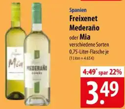 Famila Nord Ost Spanien Freixenet Mederaño oder Mia Angebot