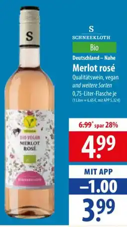 Famila Nord Ost Merlot rosé Angebot