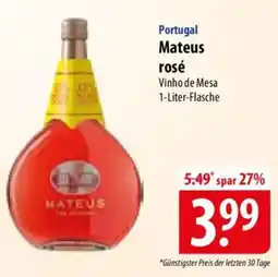 Famila Nord Ost Mateus rosé Angebot