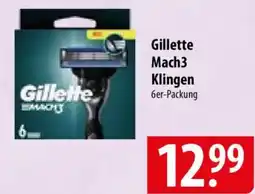 Famila Nord Ost Gillette Mach3 Klingen Angebot