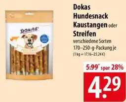 Famila Nord Ost Dokas Hundesnack Kaustangen oder Streifen Angebot