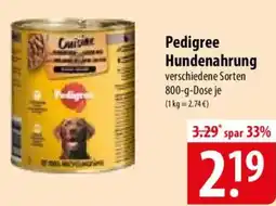 Famila Nord Ost Pedigree Hundenahrung Angebot