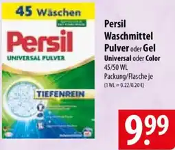 Famila Nord Ost Persil Waschmittel Pulver oder Gel Angebot