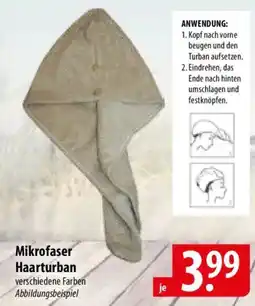 Famila Nord Ost Mikrofaser Haarturban Angebot