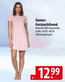 Famila Nord Ost Damen- Kurznachthemd Angebot