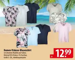 Famila Nord Ost Damen-Viskose-Blusenshirt Angebot