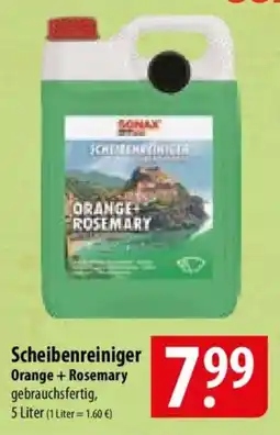Famila Nord Ost SONAX Scheibenreiniger Angebot