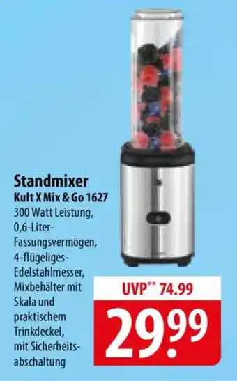 Famila Nord Ost Standmixer Kult X Mix & Go 1627 Angebot