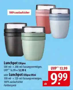 Famila Nord Ost MEPAL Lunchpot oder Lunchpot Ellipse Mini Angebot